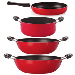 NIRLON Kitchen Non Stick Cookware Combo Sets 4 Piece