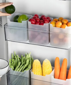 Refrigerator Organizer Bins (Pack of 6)