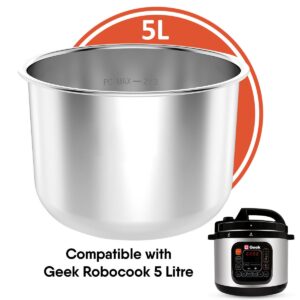 Robocook 5L - Stainless Steel(SS) Pot - Spare Part