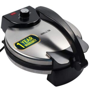 iBELL ROTI MAKER 1500Watt Nonstick Roti/Chapathi Maker Big Size with Temperature Control, 27cm Diameter