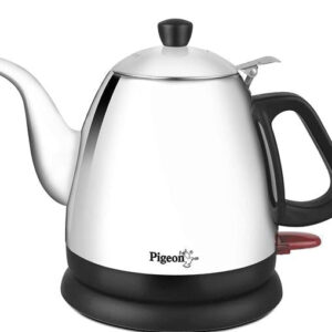 Pigeon by Stovekraft Swell Electric Kettle with Stainless Steel Body, 0.7 Litre Boiler for Water, Instant Noodles, Soup etc