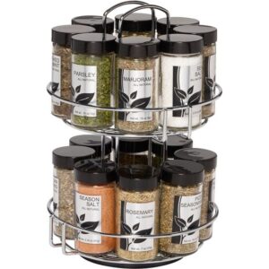 16 JAR REVOLVING SPICE RACK...