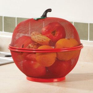 Apple Shape Mesh Basket