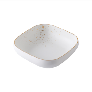 Cara White Square Serving Bowl