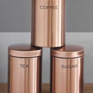 Kitchen decor  Let's fall in love with these copper kitchens with a dazzling home design set of 3