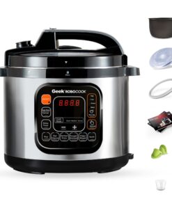 Robocook Zeta 5L Electric Pressure Cooker | Non-Stick Pot