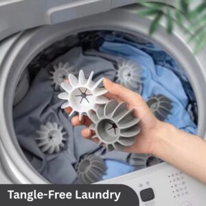 Tangle-Free Laundry Cleaning Balls