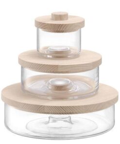 These Chic Glass Storage Containers