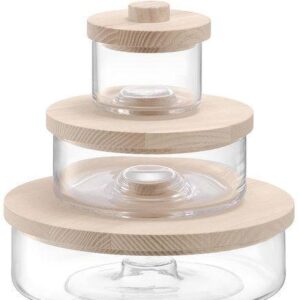 These Chic Glass Storage Containers