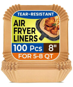 Air Fryer & Microwave Liners: Pack of 100Pcs