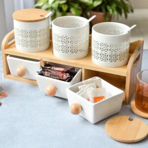 Ceramic Spice Jar Set