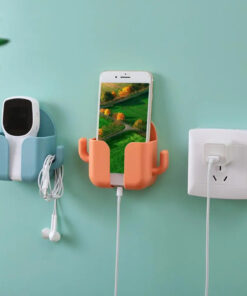 Multi-functional Wall Mounted Holder with Side Hooks (Pack of 4)