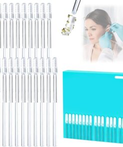 24Pcs Reusable Silicone Ear Wax Cleaner Sticks